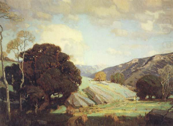 Valley Oaks,n.d., Carl Oscar Borg